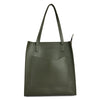Load image into Gallery viewer, kinnoti Green Faux Leather Tote Bag