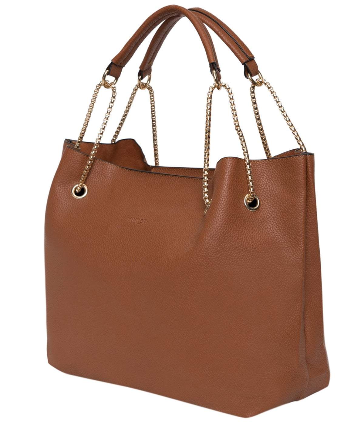 kinnoti Handbags Black color Chain Tote Bag