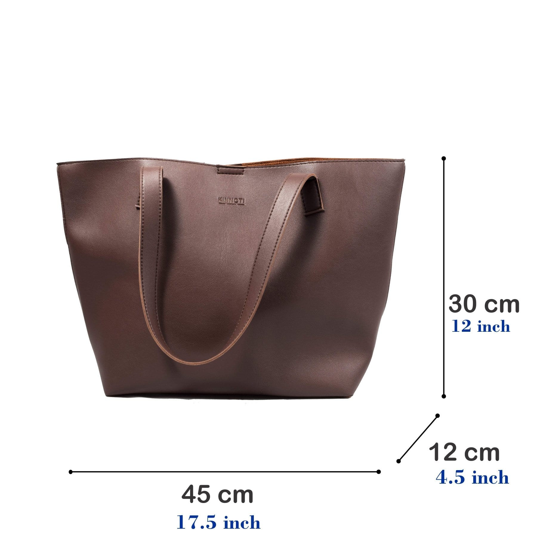 kinnoti Handbags Brown Tote bag