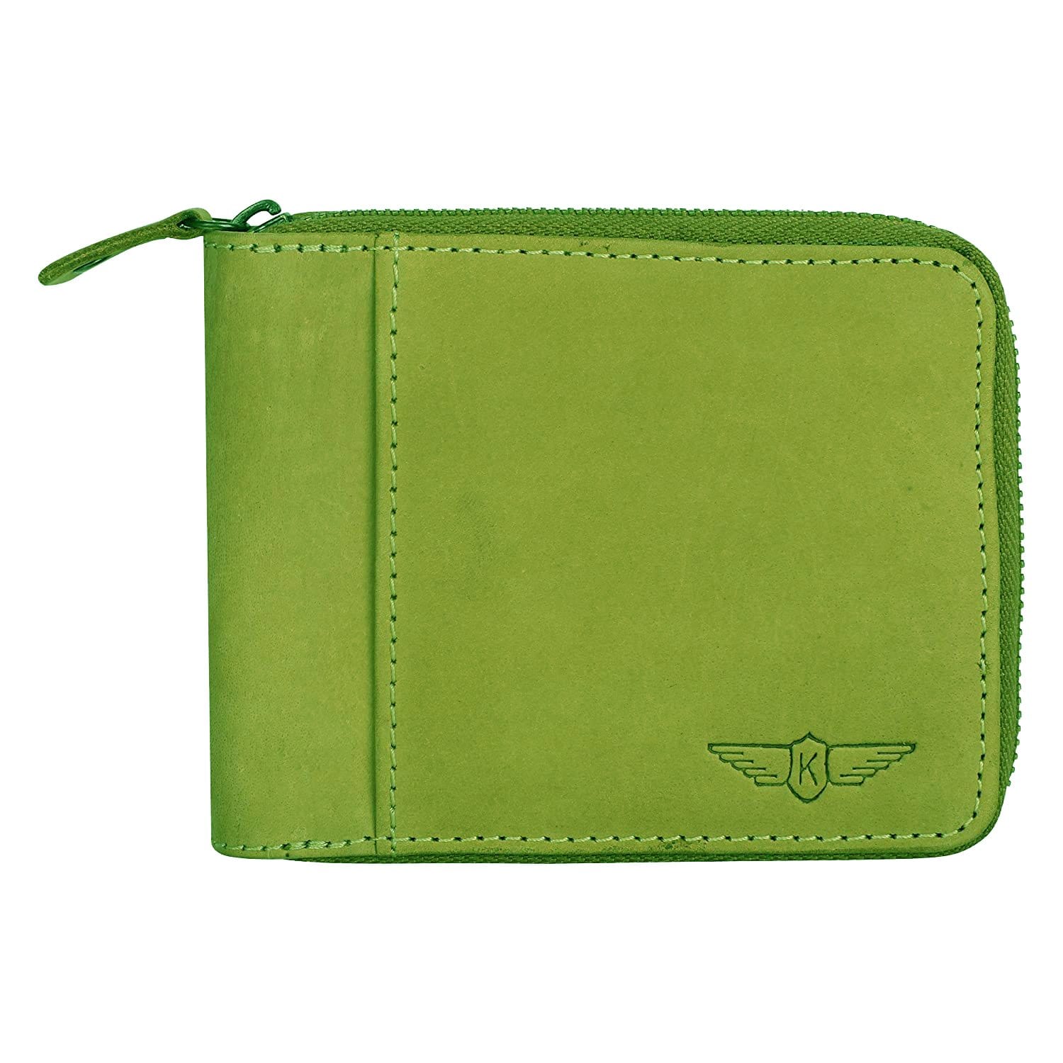 kinnoti Hunter Leather Zipper Wallet