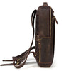 Load image into Gallery viewer, kinnoti LAPTOP BAG Dark Brown Leather Backpack