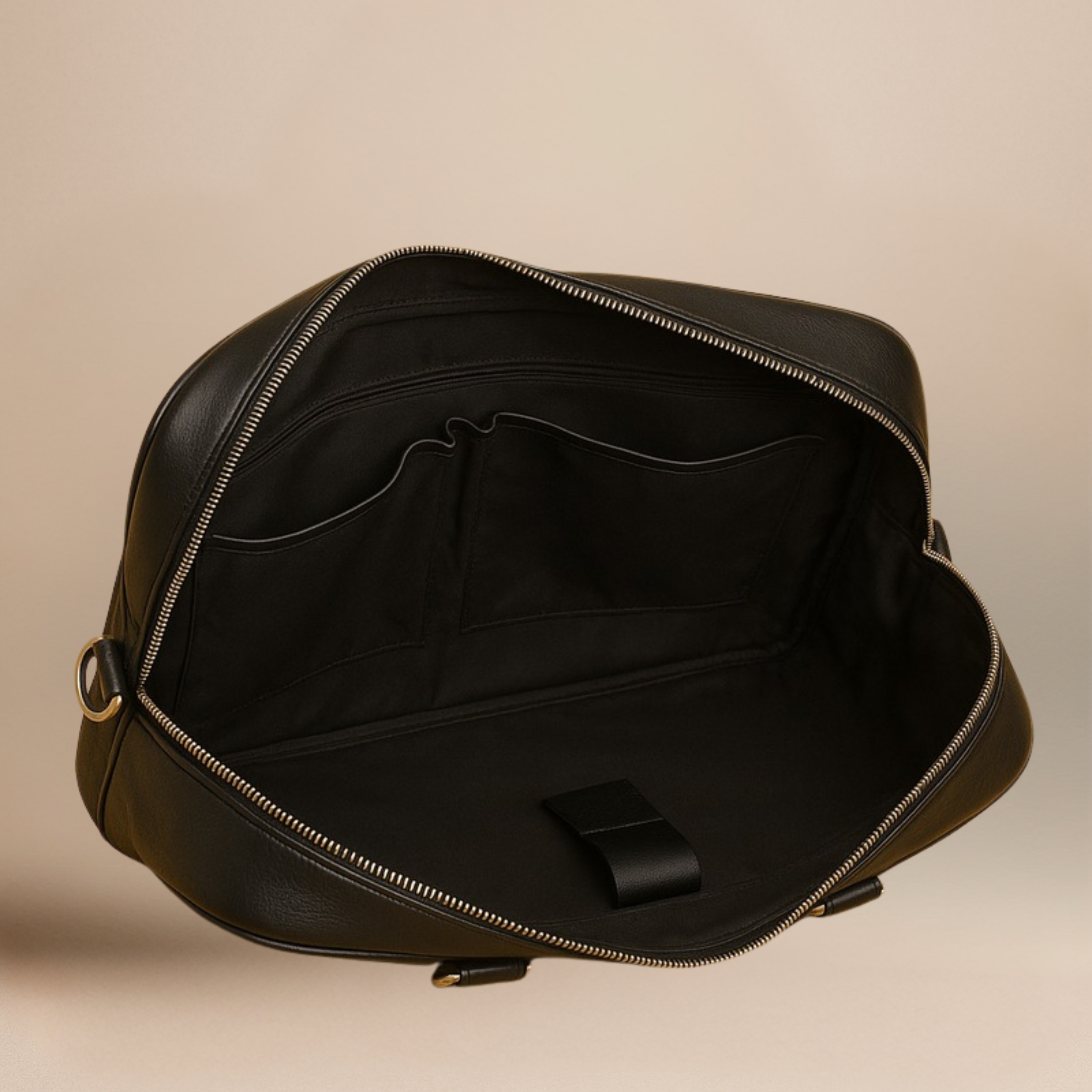 kinnoti LAPTOP BAGS Black Genuine Leather Laptop Bag For Mac book Pro 13- 14 Inches