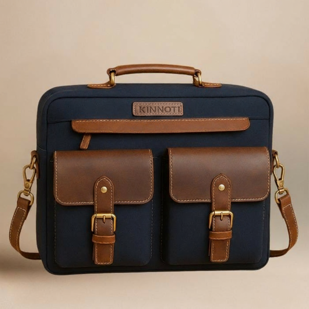 Kinnoti LAPTOP BAGS Hender Leather Laptop Bag