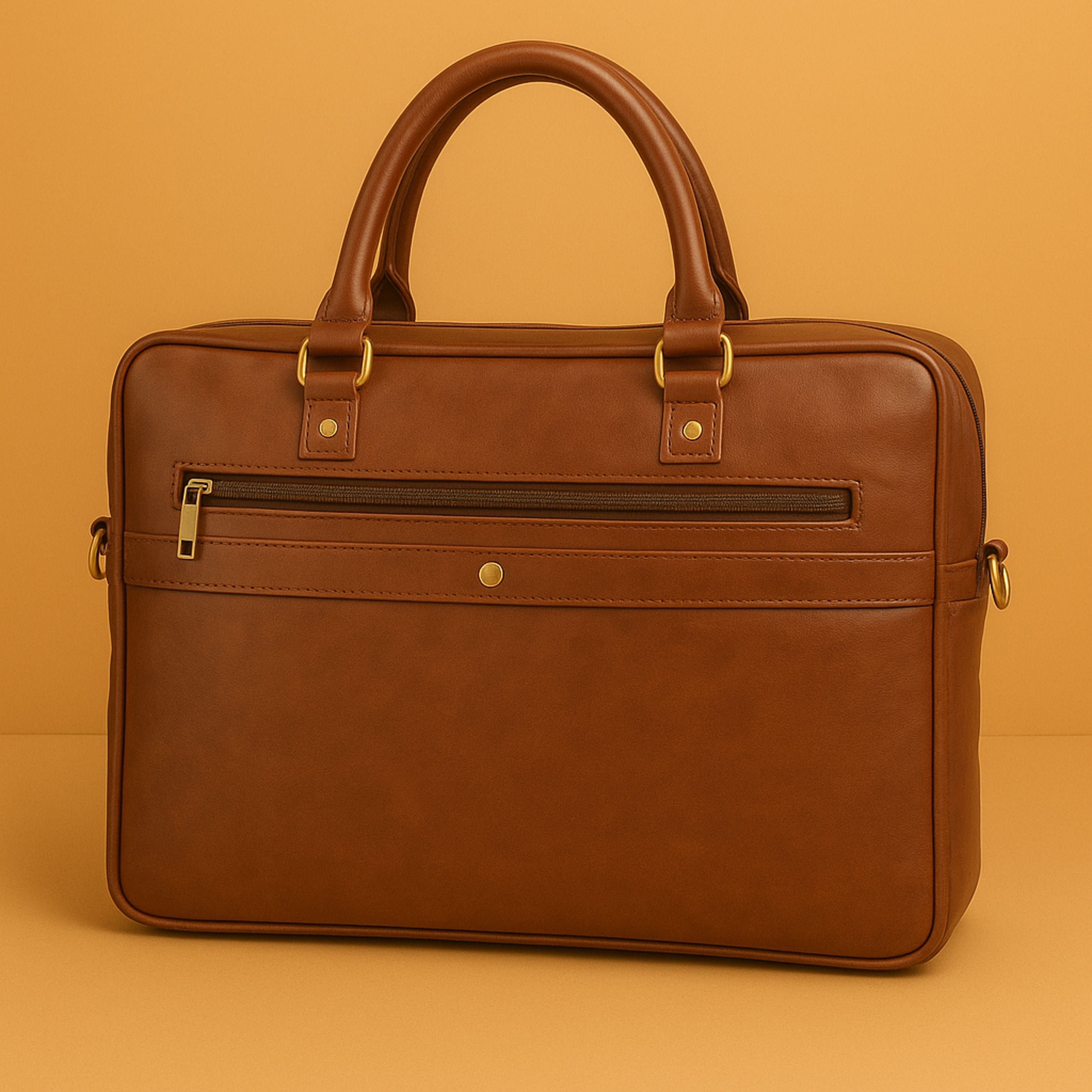 Kinnoti LAPTOP BAGS Houston Vegan Leather Laptop Bag