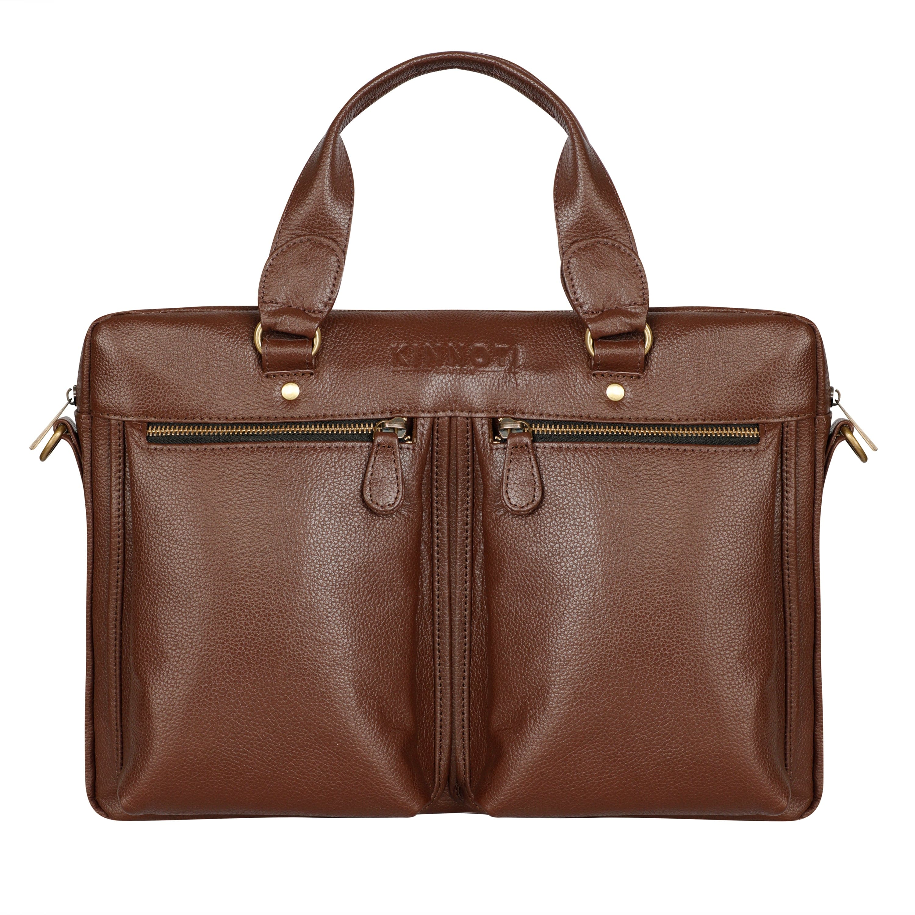 kinnoti LAPTOP BAGS Nappa Leather Laptop Bag