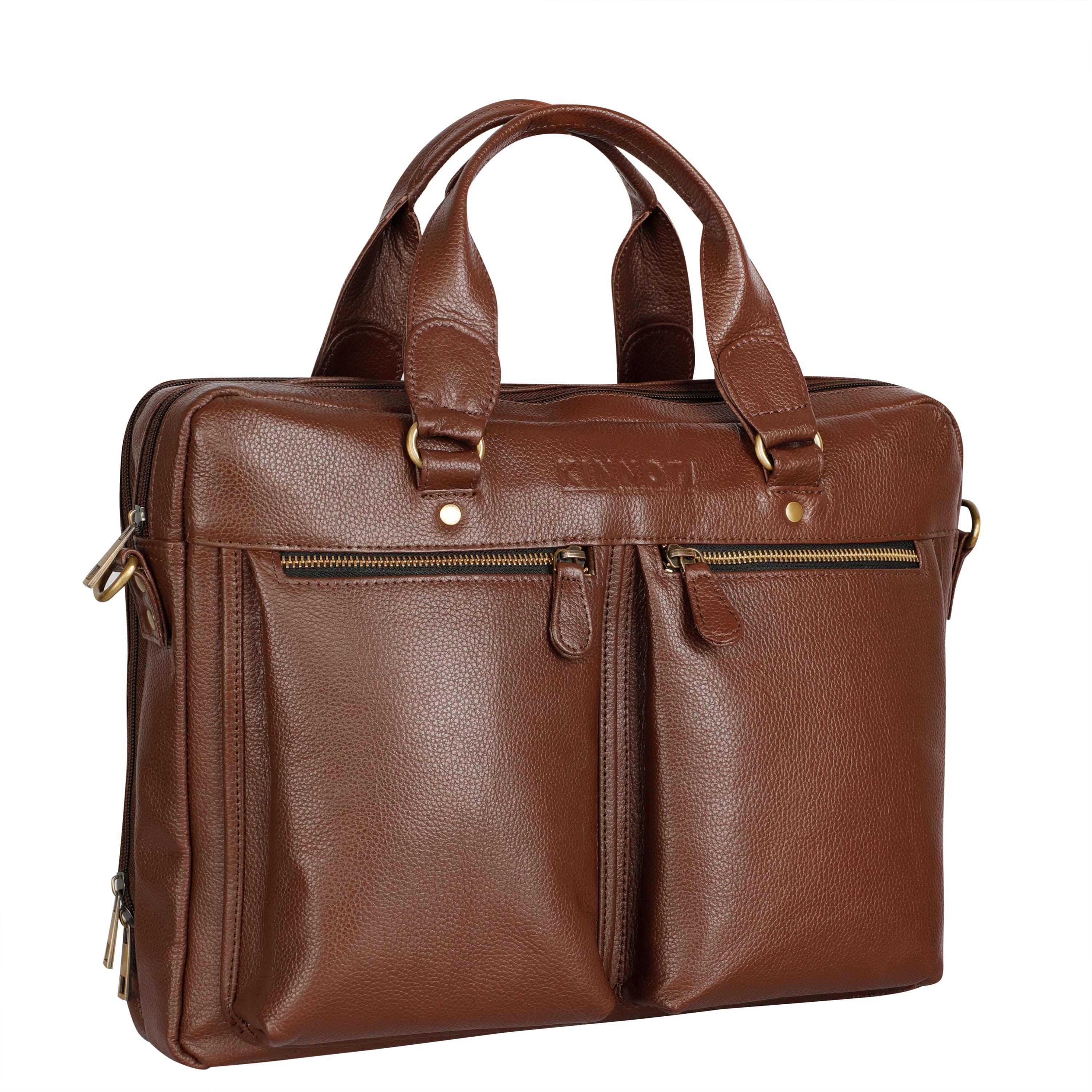 kinnoti LAPTOP BAGS Nappa Leather Laptop Bag