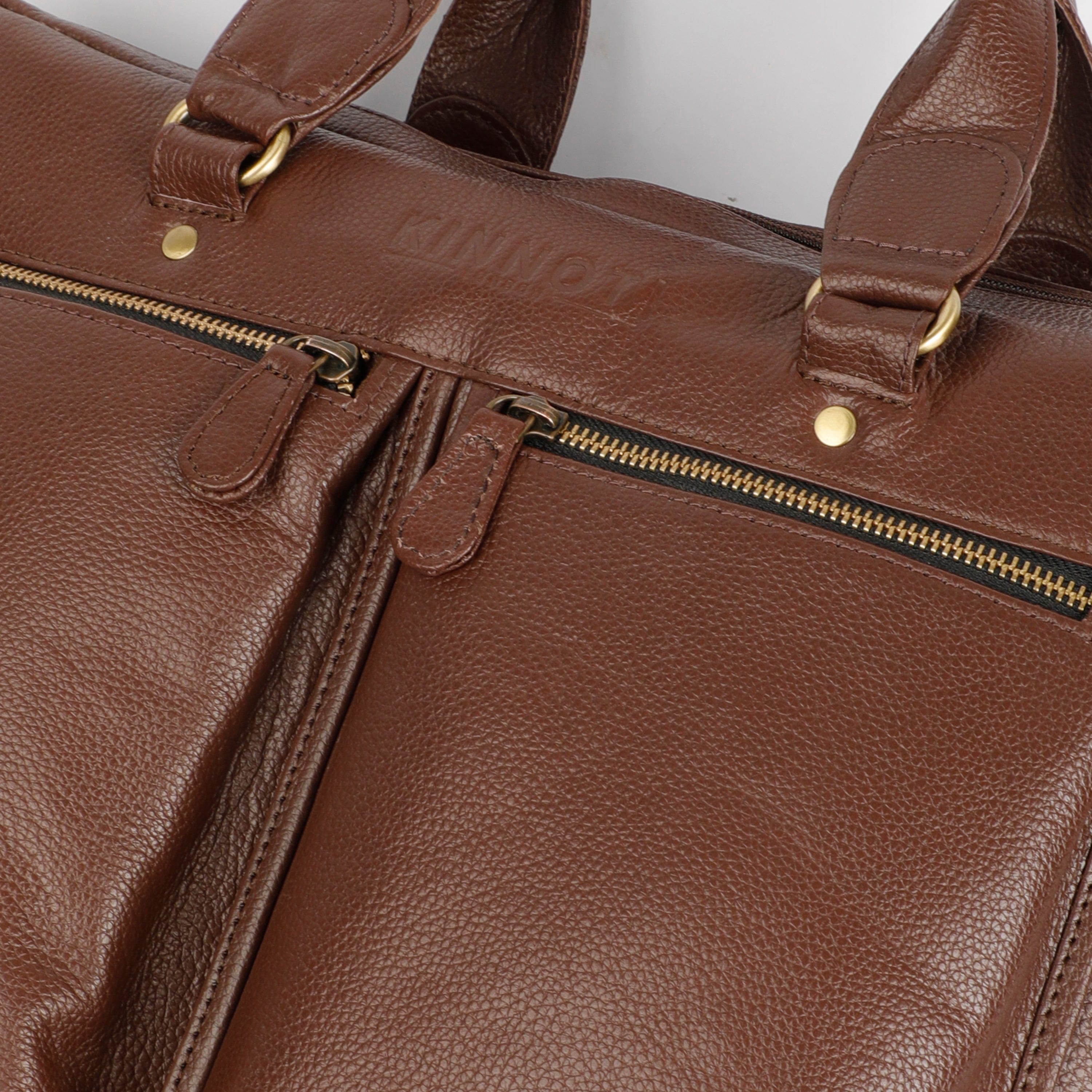 kinnoti LAPTOP BAGS Nappa Leather Laptop Bag