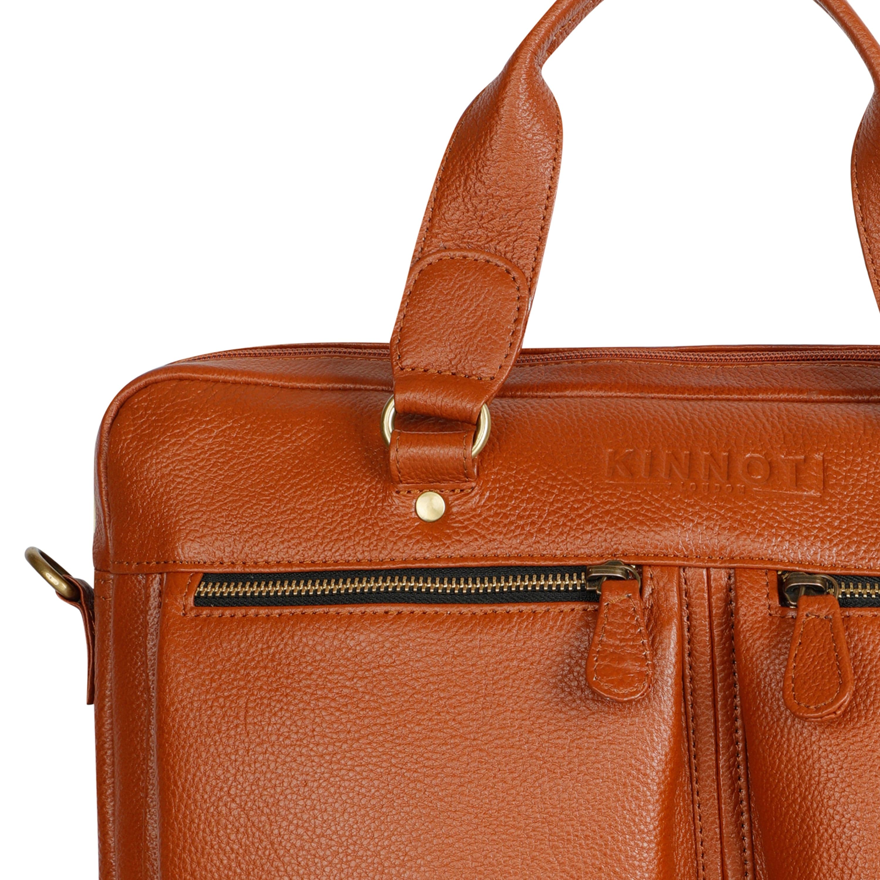 kinnoti LAPTOP BAGS Nappa Leather Laptop Bag