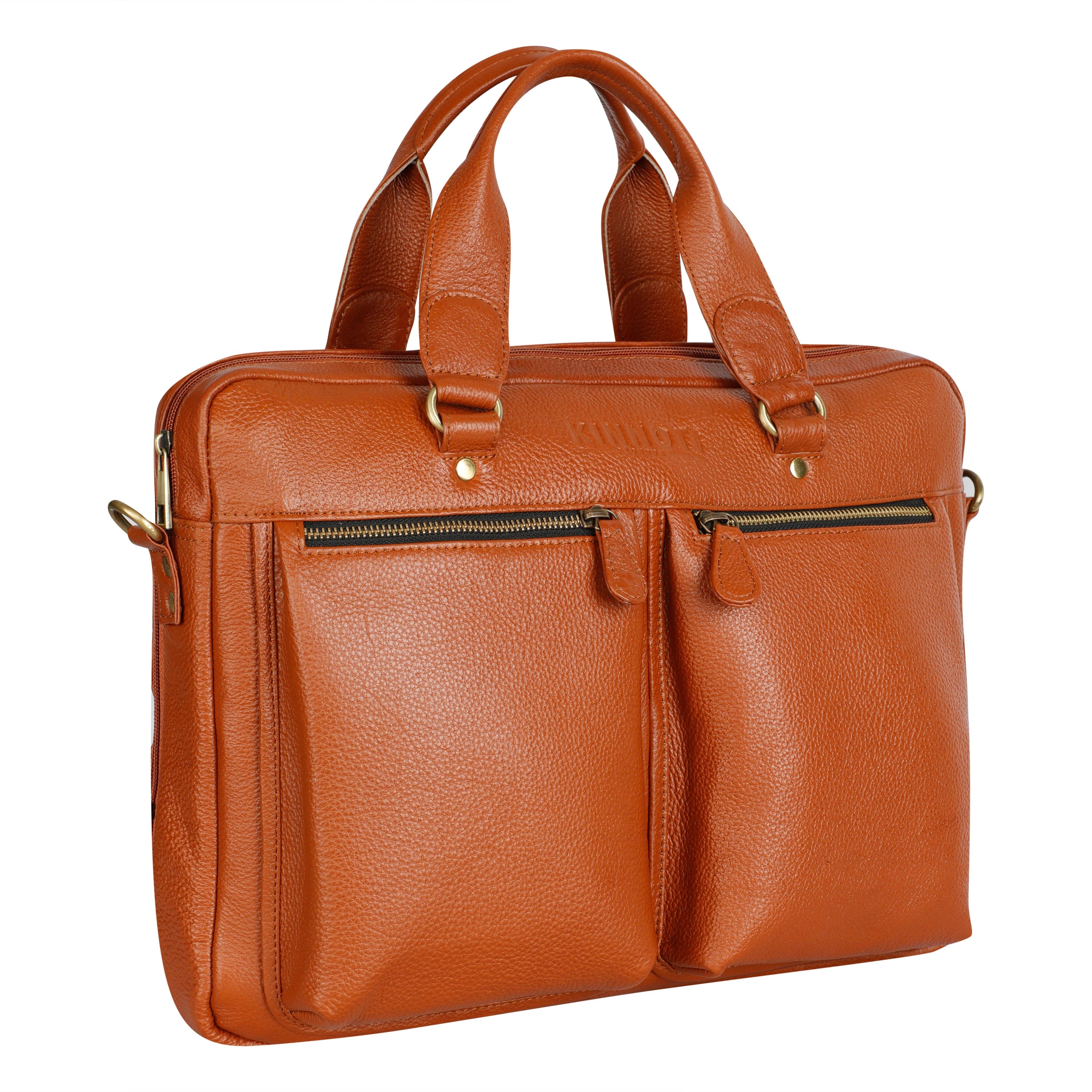 kinnoti LAPTOP BAGS Nappa Leather Laptop Bag