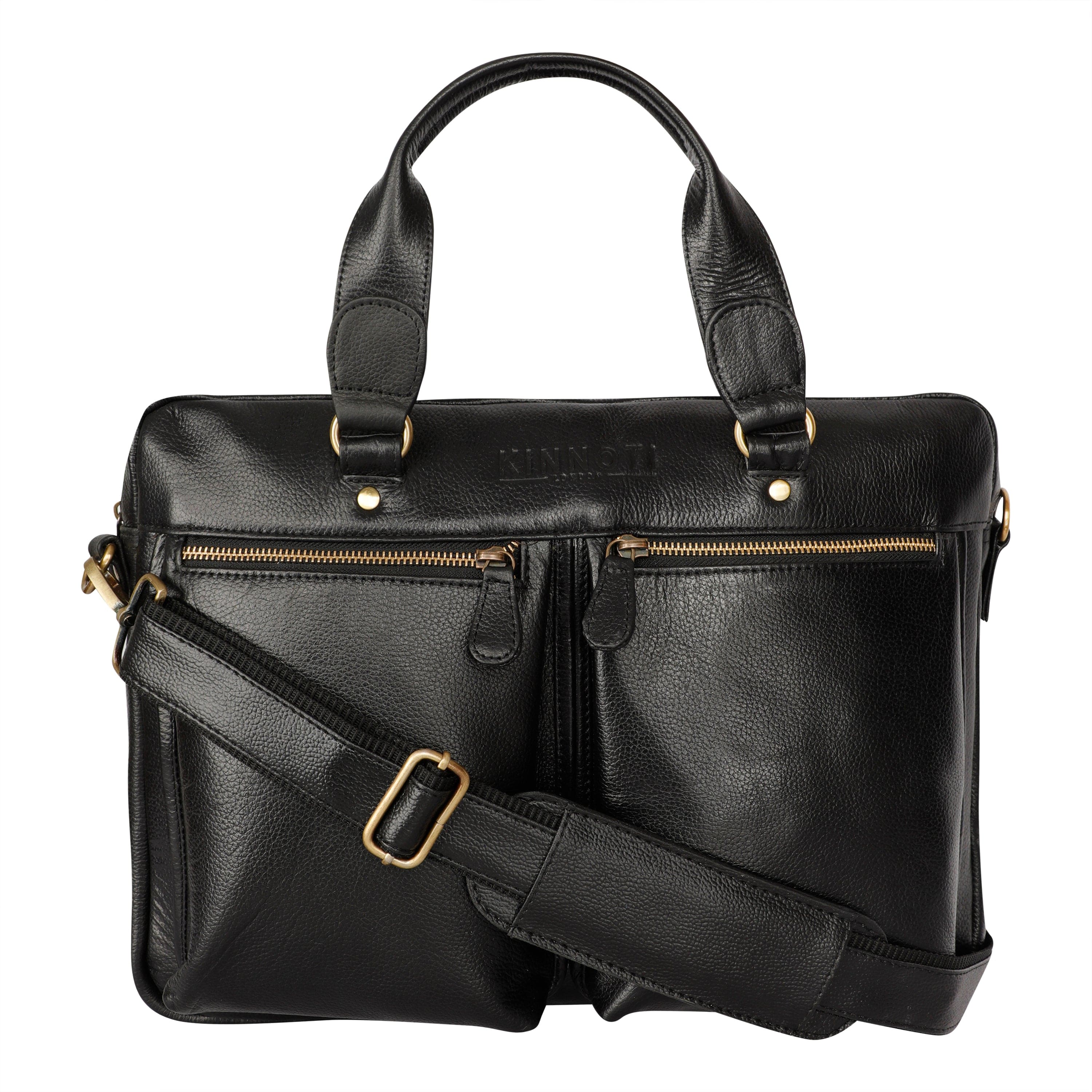 kinnoti LAPTOP BAGS Nappa Leather Laptop Bag