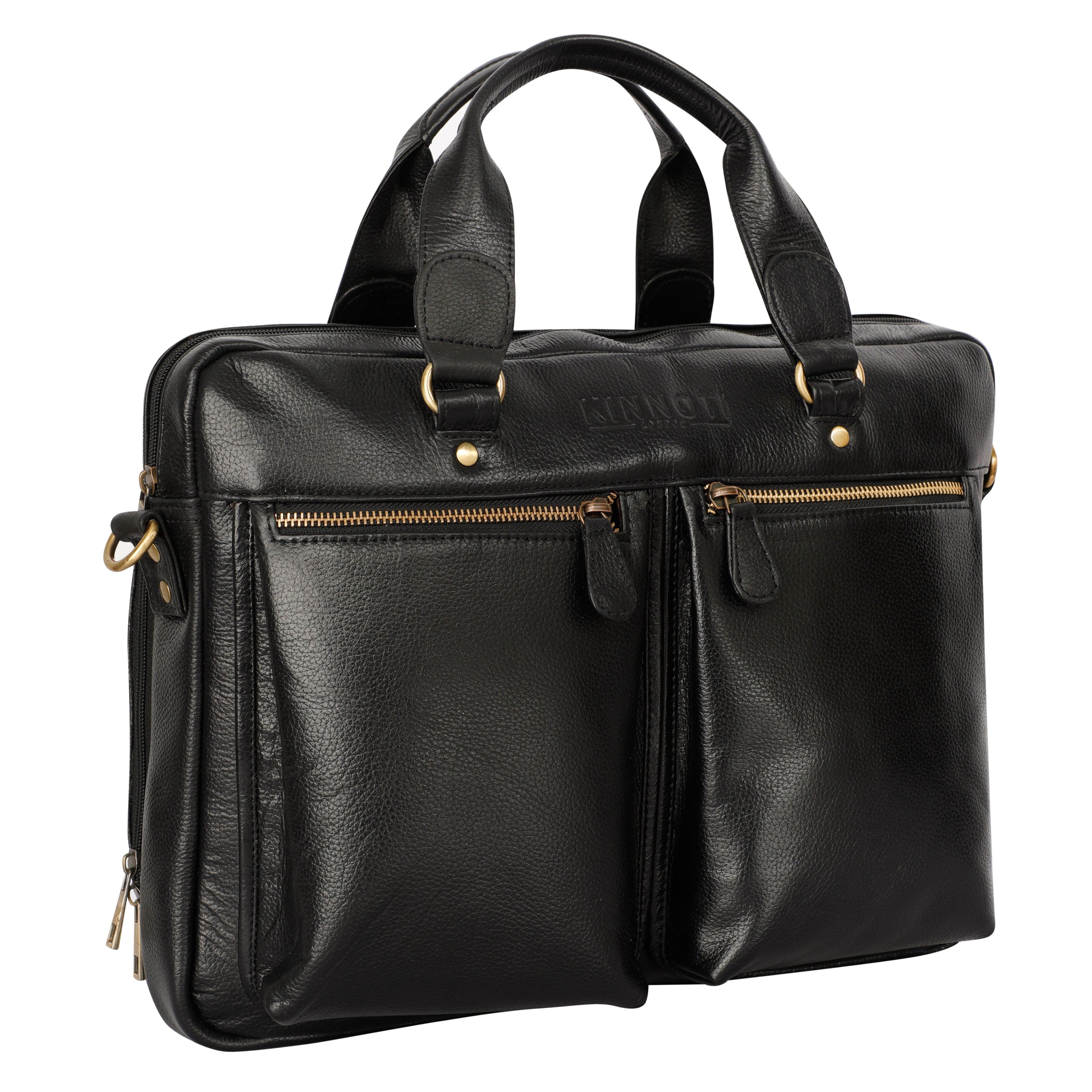 kinnoti LAPTOP BAGS Nappa Leather Laptop Bag