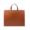 Load image into Gallery viewer, kinnoti LAPTOP BAGS Rich Brown Unisex  Slim Laptop Bag