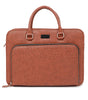 Load image into Gallery viewer, Kinnoti LAPTOP BAGS Tan Ostrich Laptop Bag