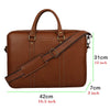 Load image into Gallery viewer, KINNOTI LAPTOP BAGS Unisex Genuine Leather Laptop Bag