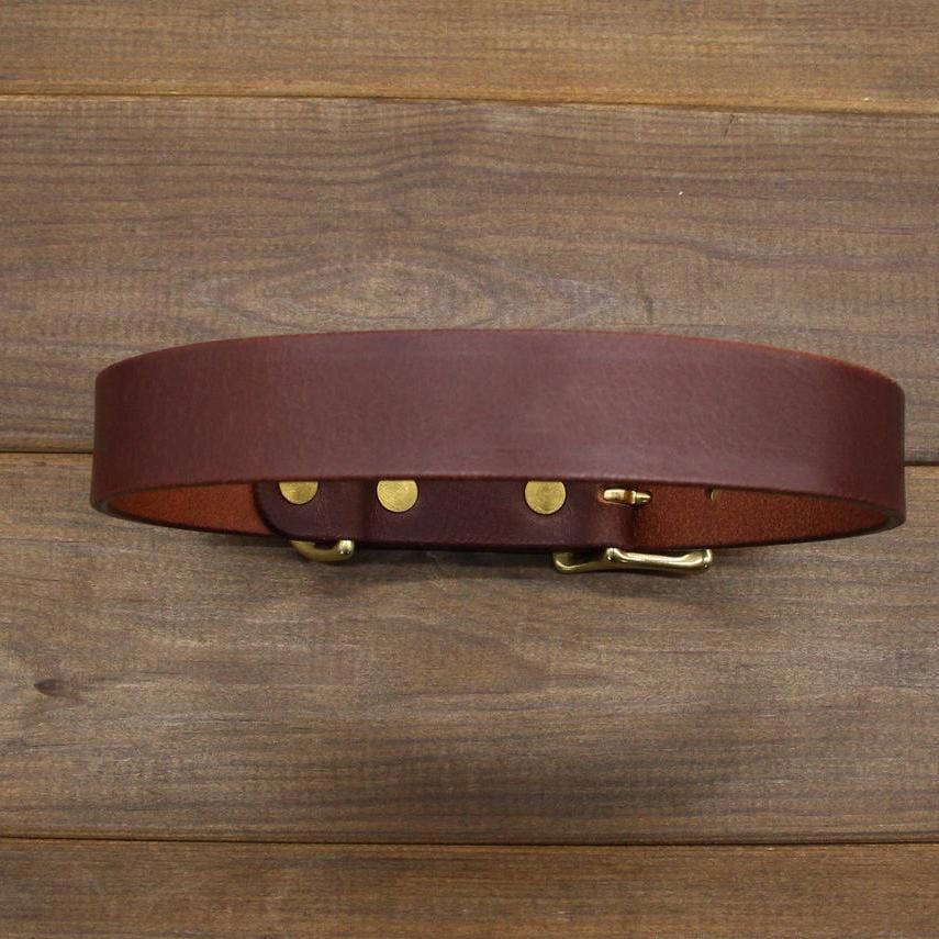 kinnoti Leather Dog Collar