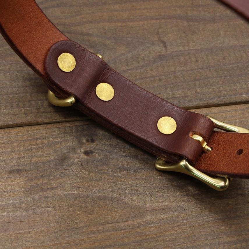 kinnoti Leather Dog Collar