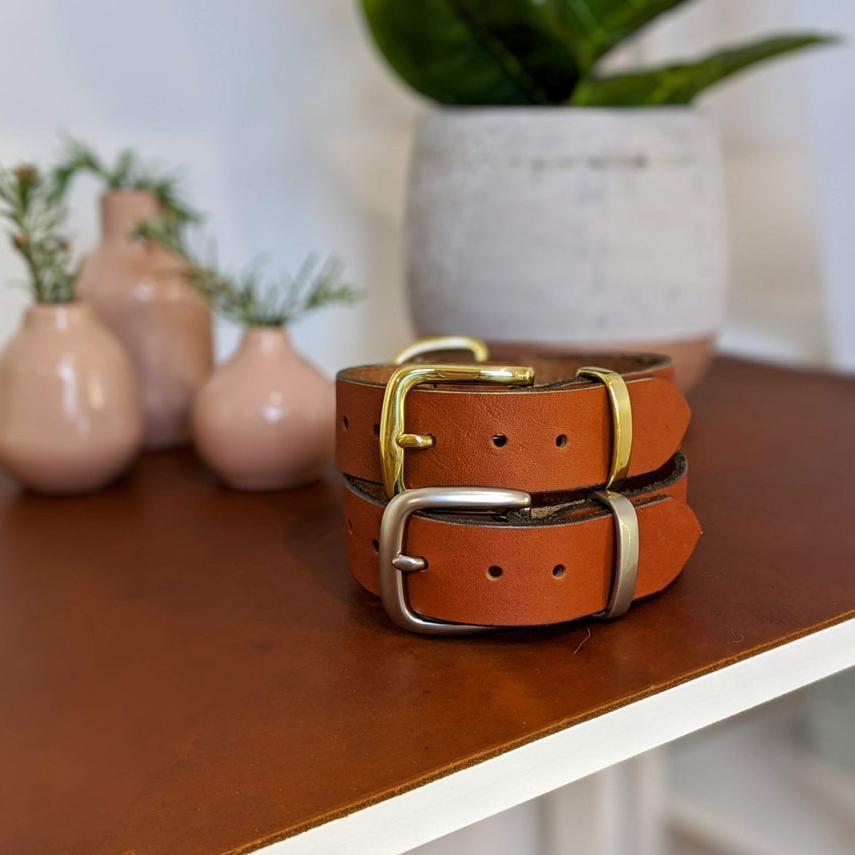 kinnoti Leather Dog Collar