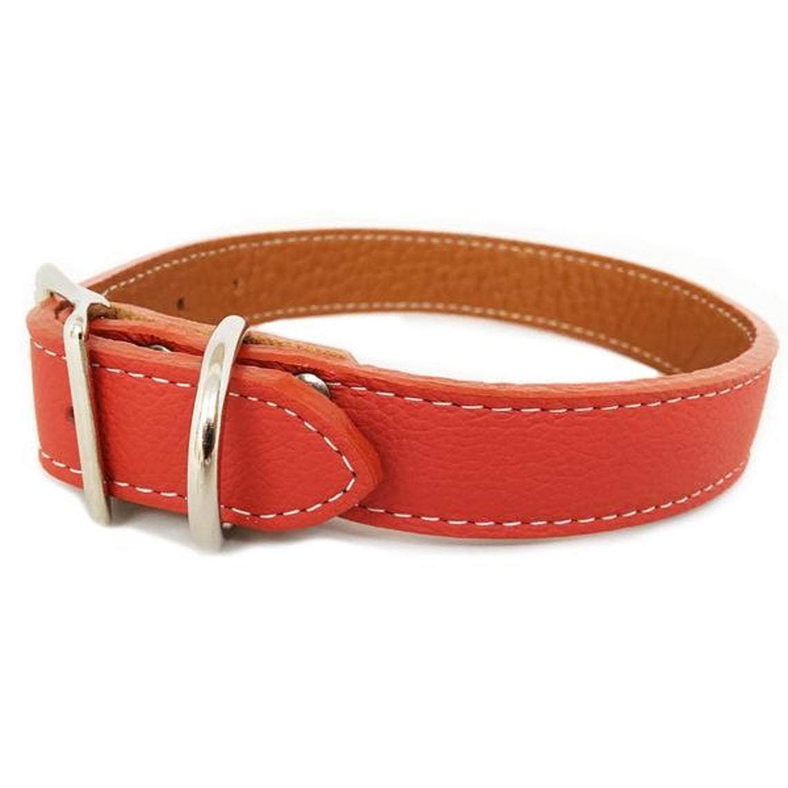 kinnoti Leather Dog Collar