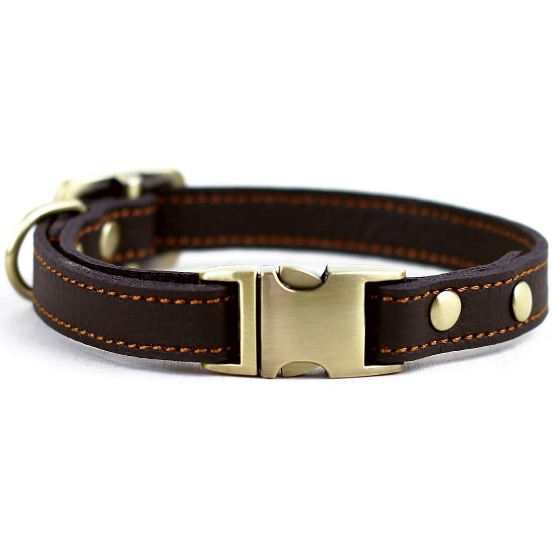 kinnoti Leather Dog Collar