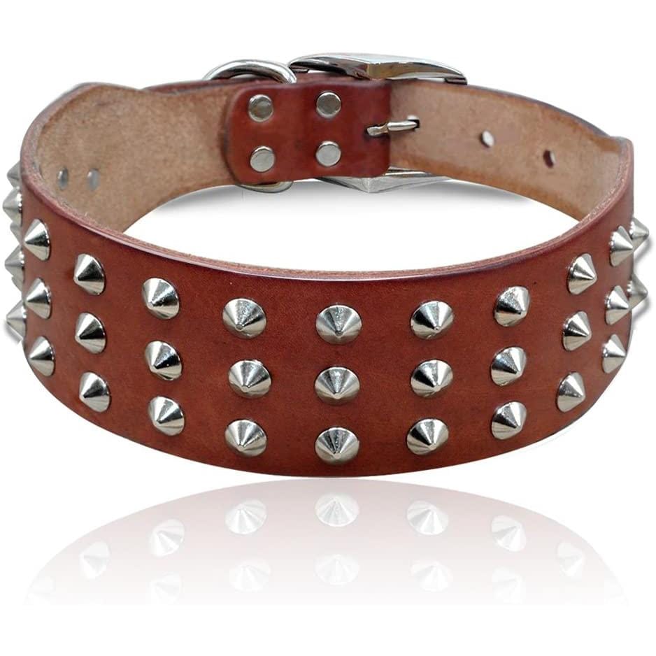 kinnoti Leather Dog Collar