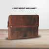 Load image into Gallery viewer, kinnoti Leather Laptop Sleeve