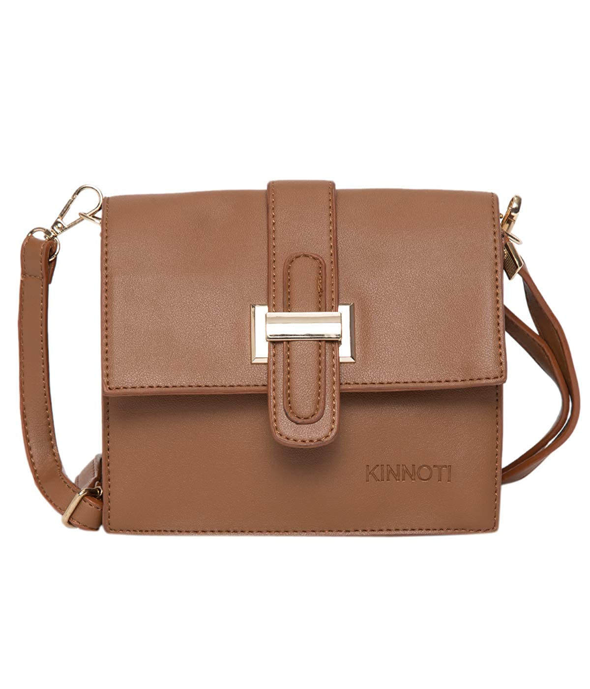 kinnoti Leather Messenger bag