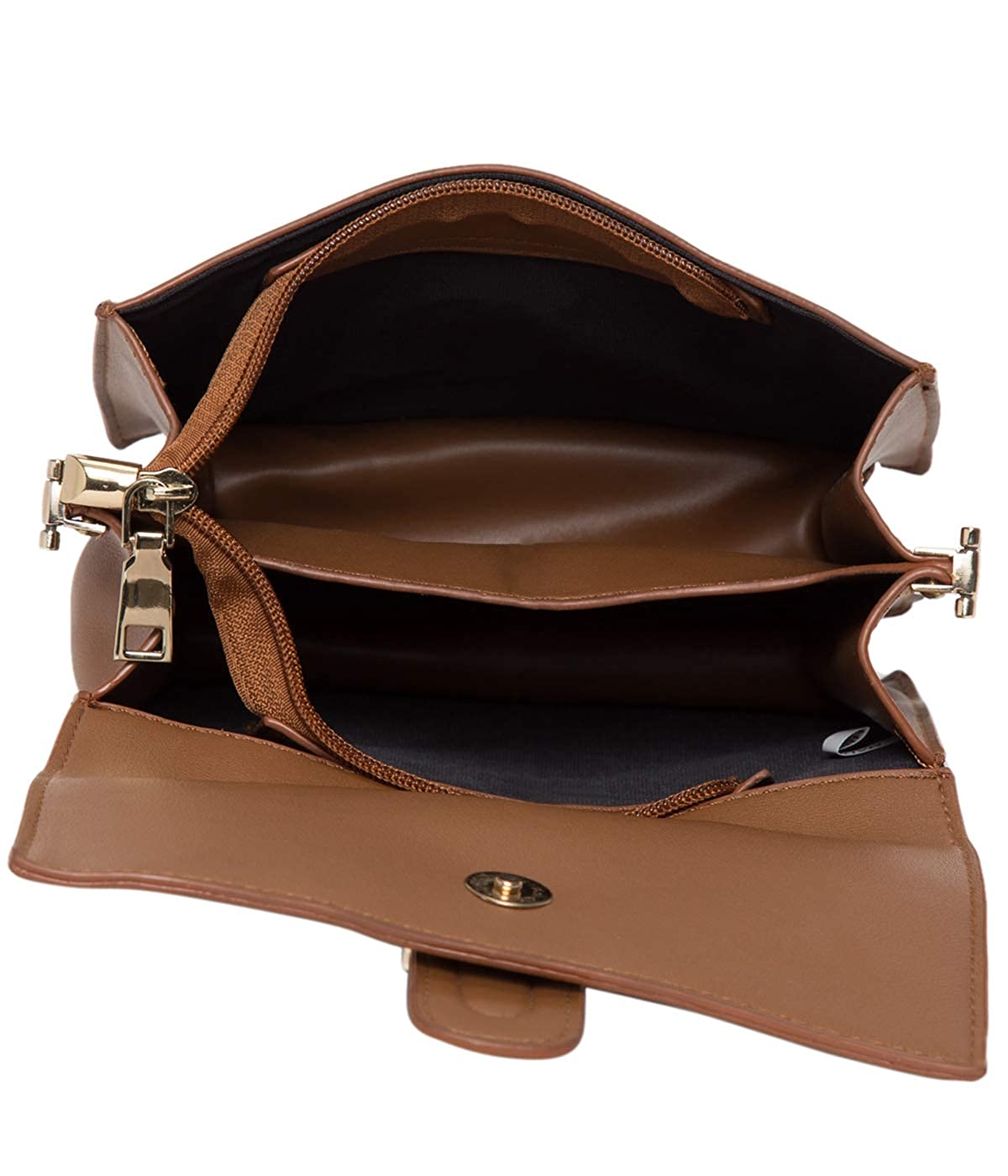 kinnoti Leather Messenger bag