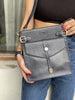 Load image into Gallery viewer, kinnoti Leather sling bag Blue Genuine Leather Sling Bag