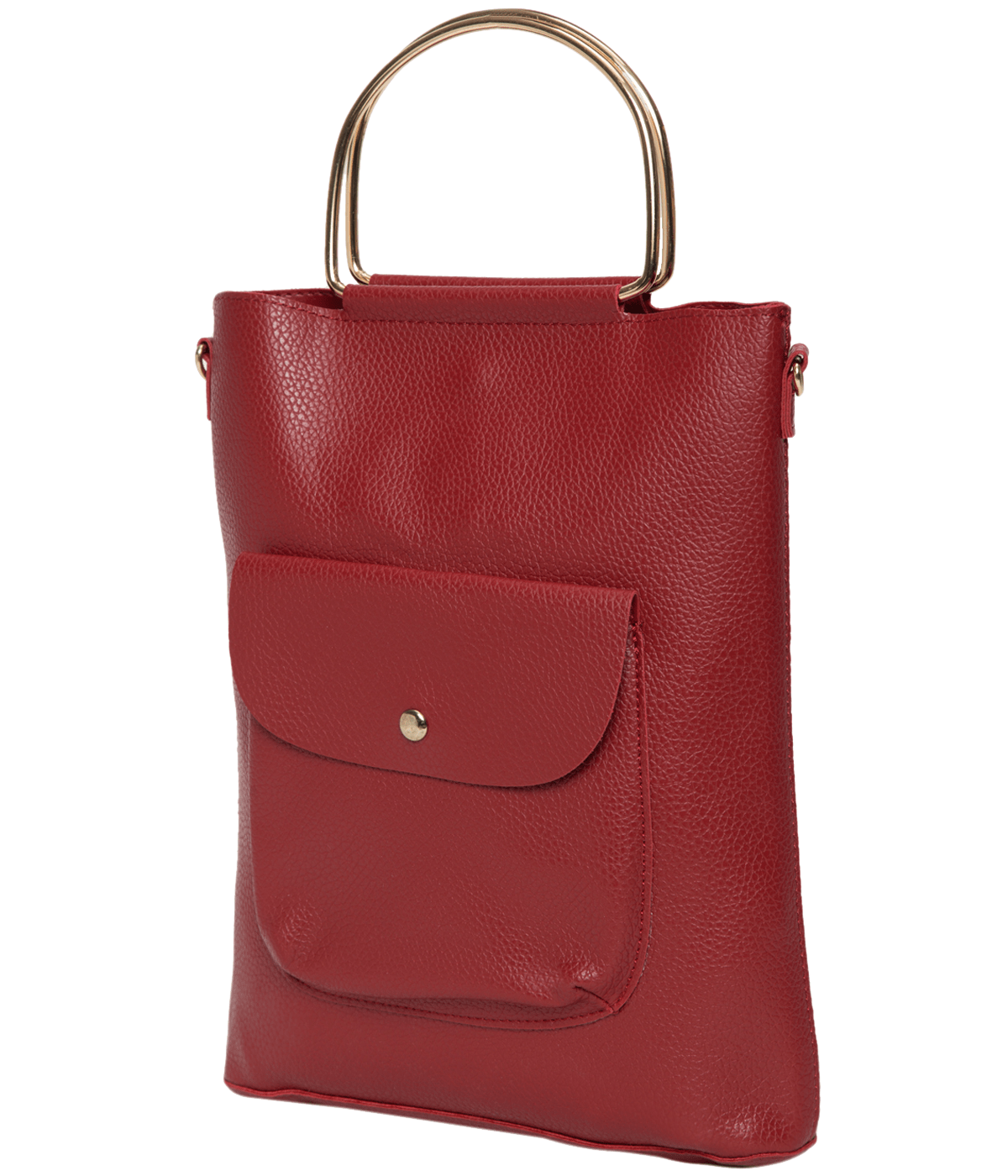 kinnoti Metal Handle Handbag