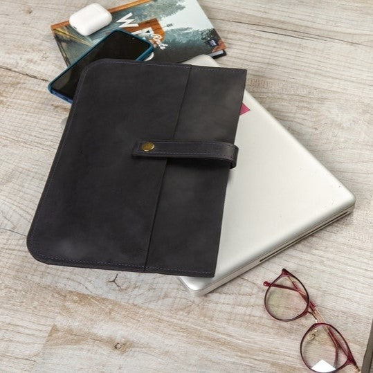 Kinnoti OxFord Leather Laptop Sleeve