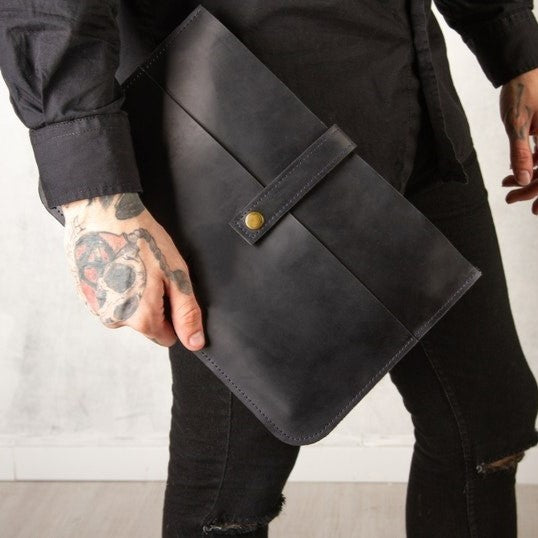 Kinnoti OxFord Leather Laptop Sleeve