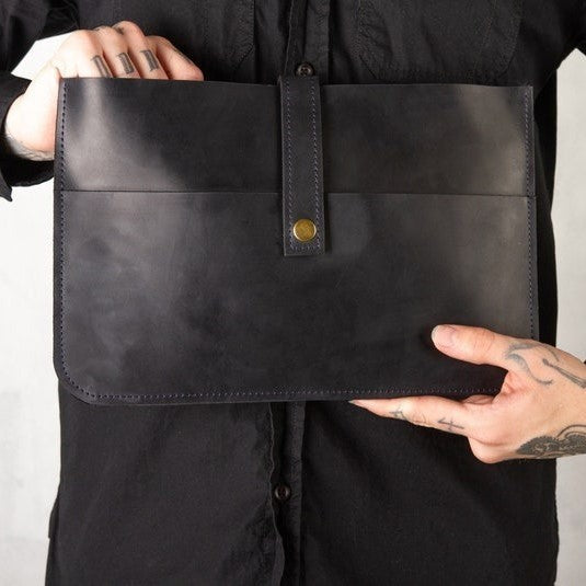 Kinnoti OxFord Leather Laptop Sleeve