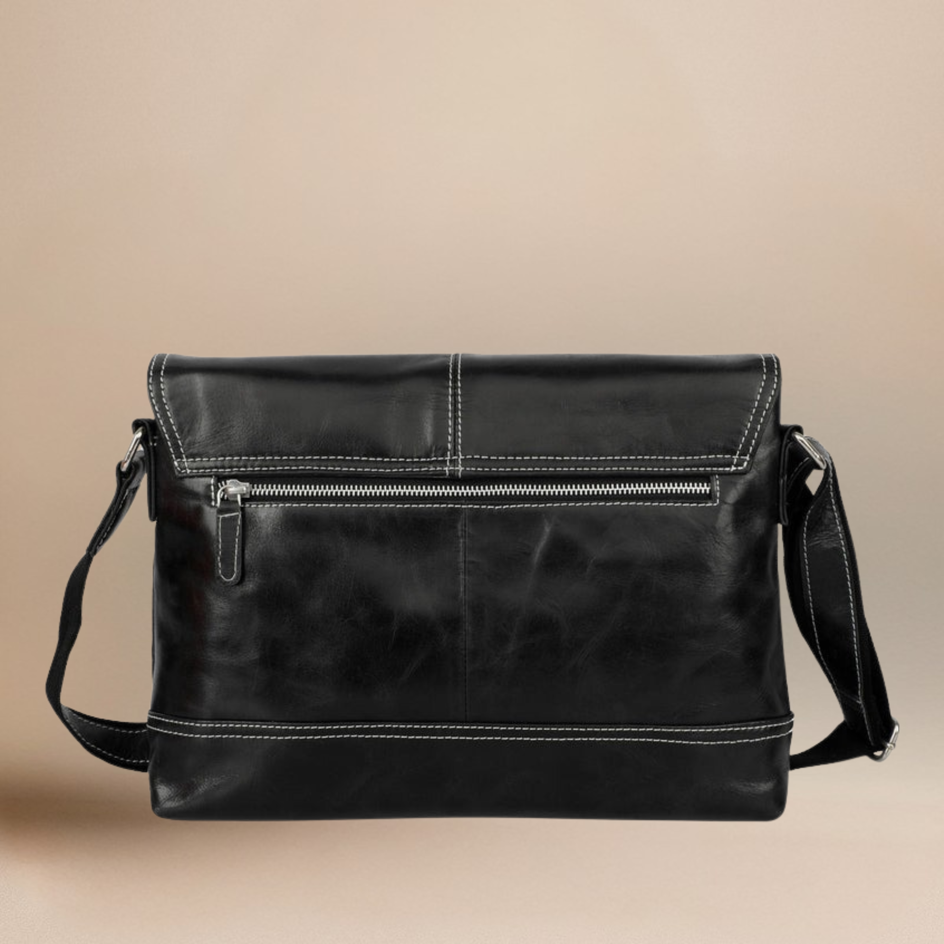 kinnoti Premium Genuine Leather Messenger Bag