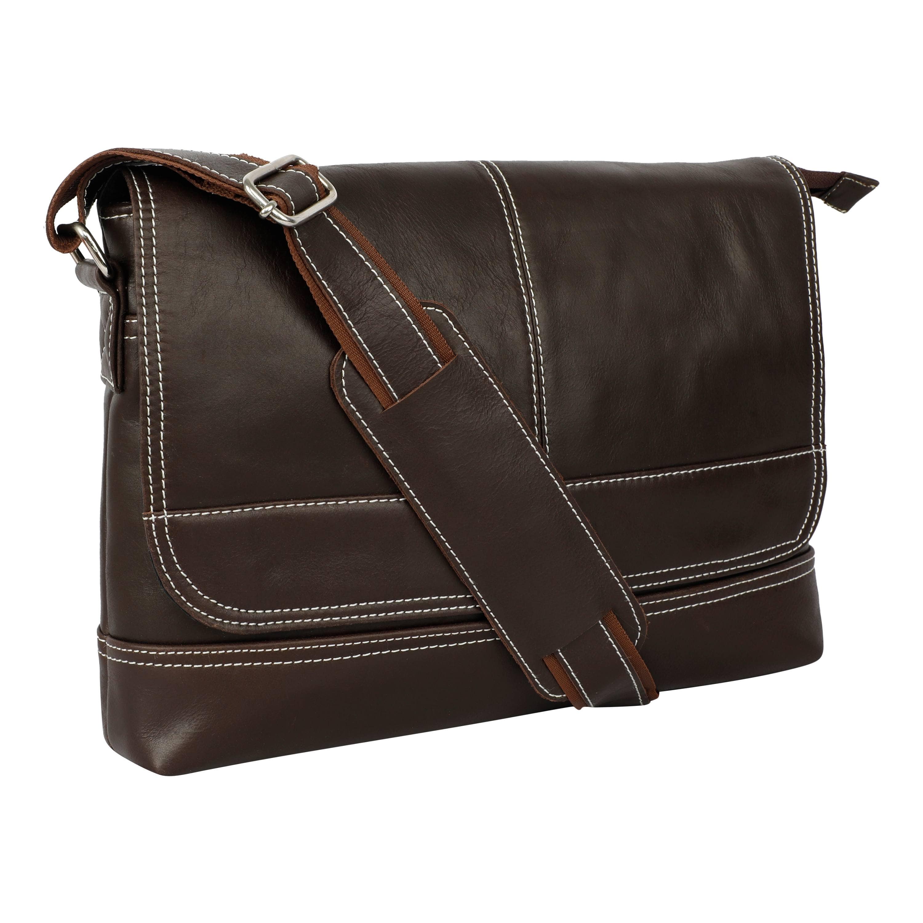 kinnoti Premium Genuine Leather Messenger Bag