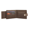 Load image into Gallery viewer, kinnoti RFID Genuine Leather Brown Wallet