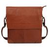 kinnoti Rich Brown Genuine Leather Messenger Bag