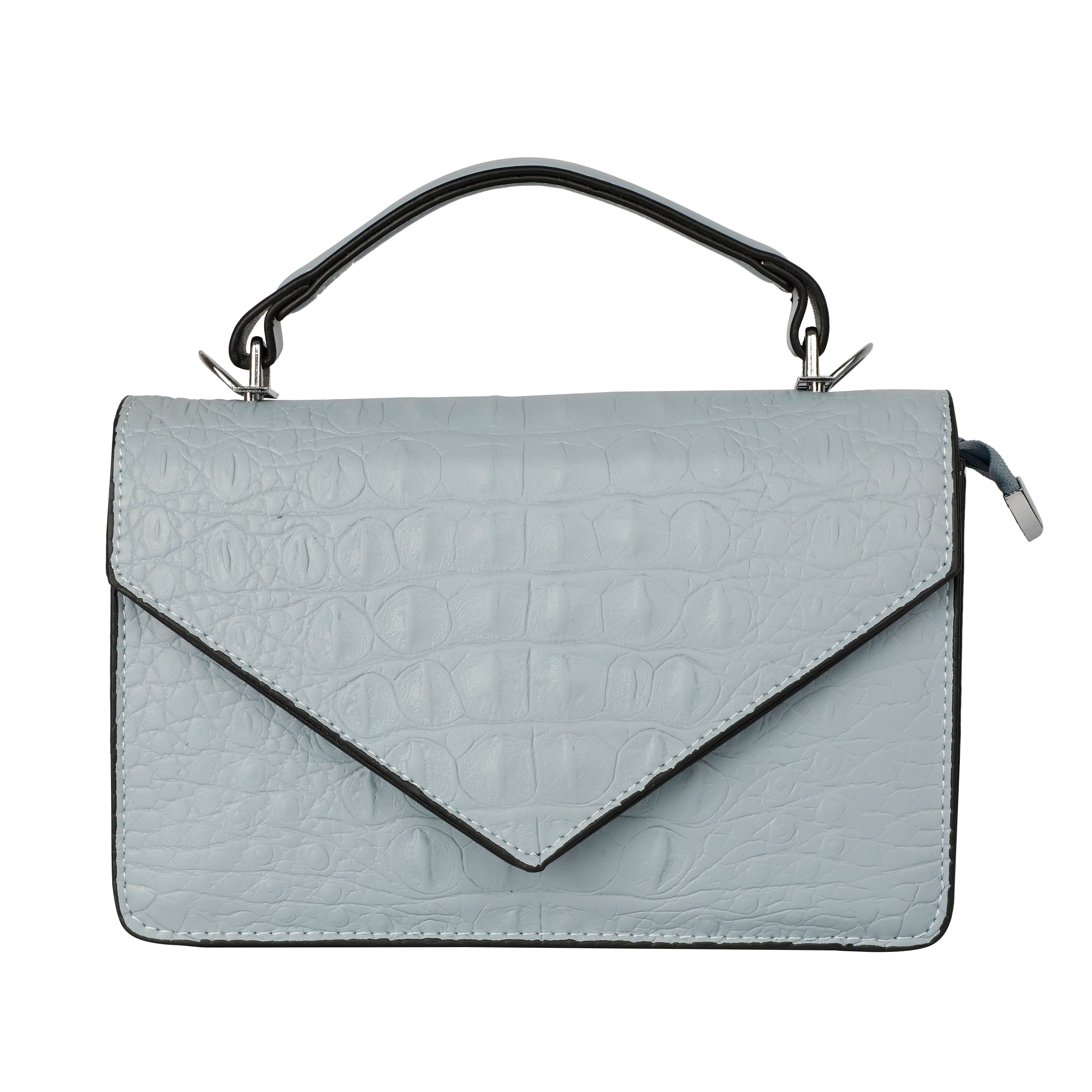 Kinnoti Sling bag Blue Latest Croco Style Bag