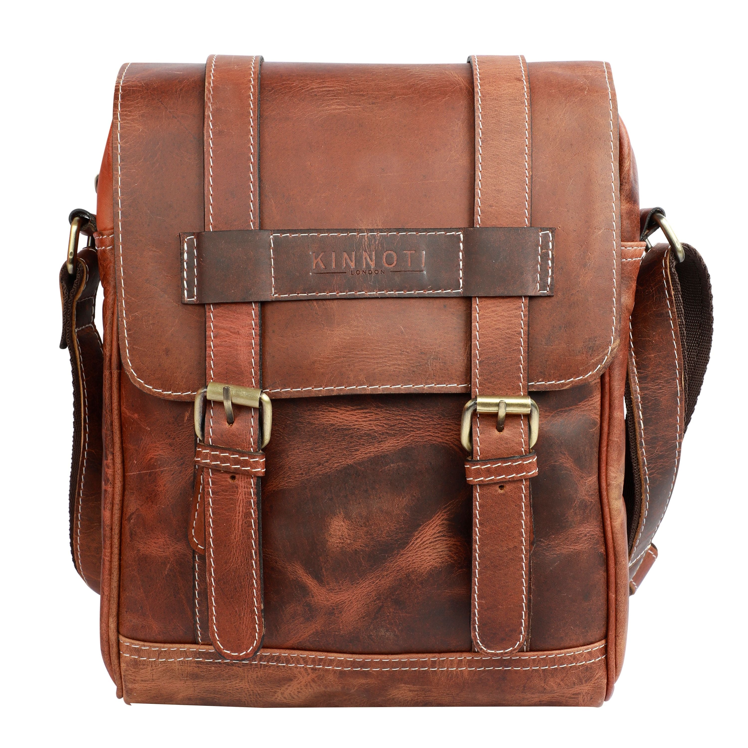 Kinnoti Stanford Genuine Leather Messenger Bag