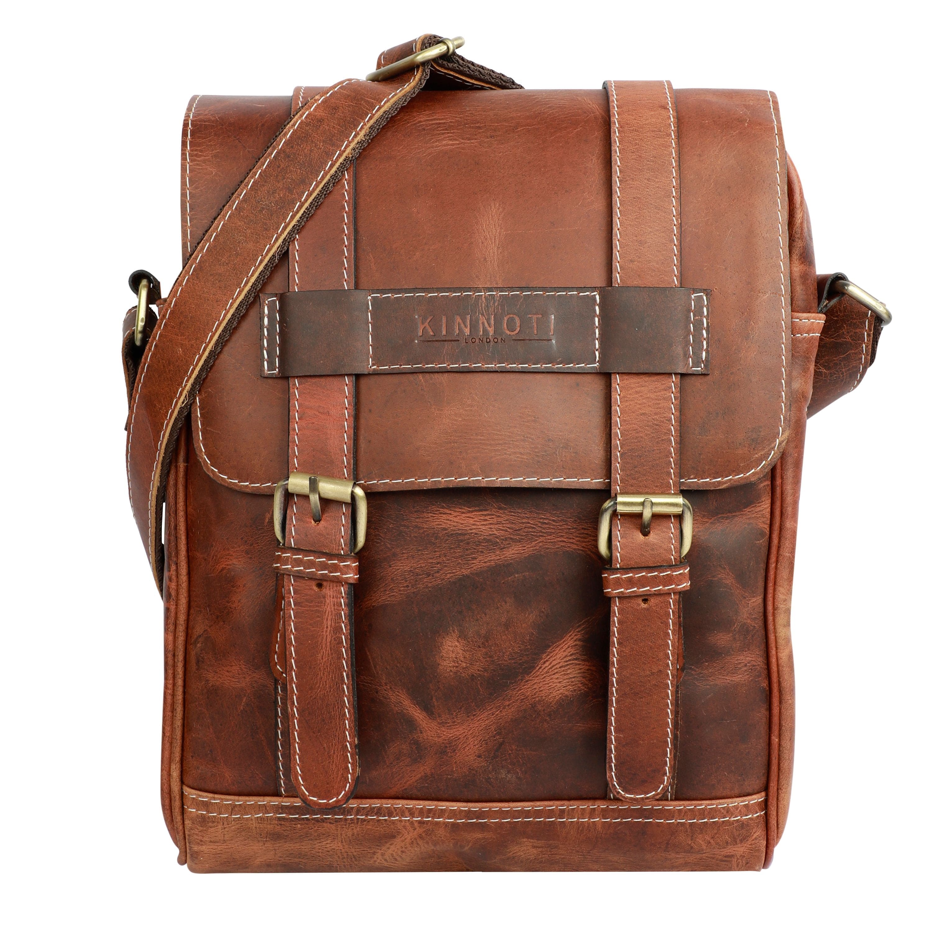 Kinnoti Stanford Genuine Leather Messenger Bag