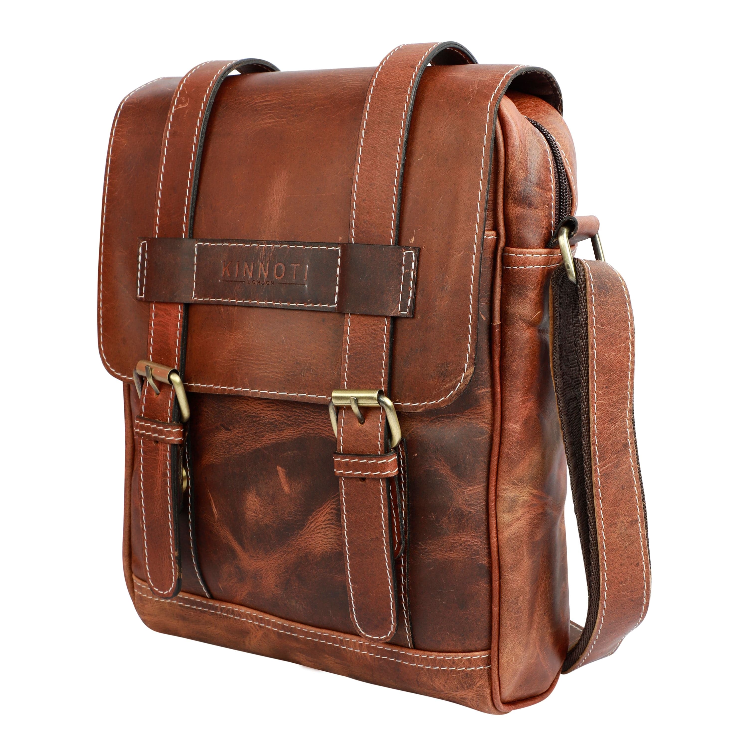 Kinnoti Stanford Genuine Leather Messenger Bag