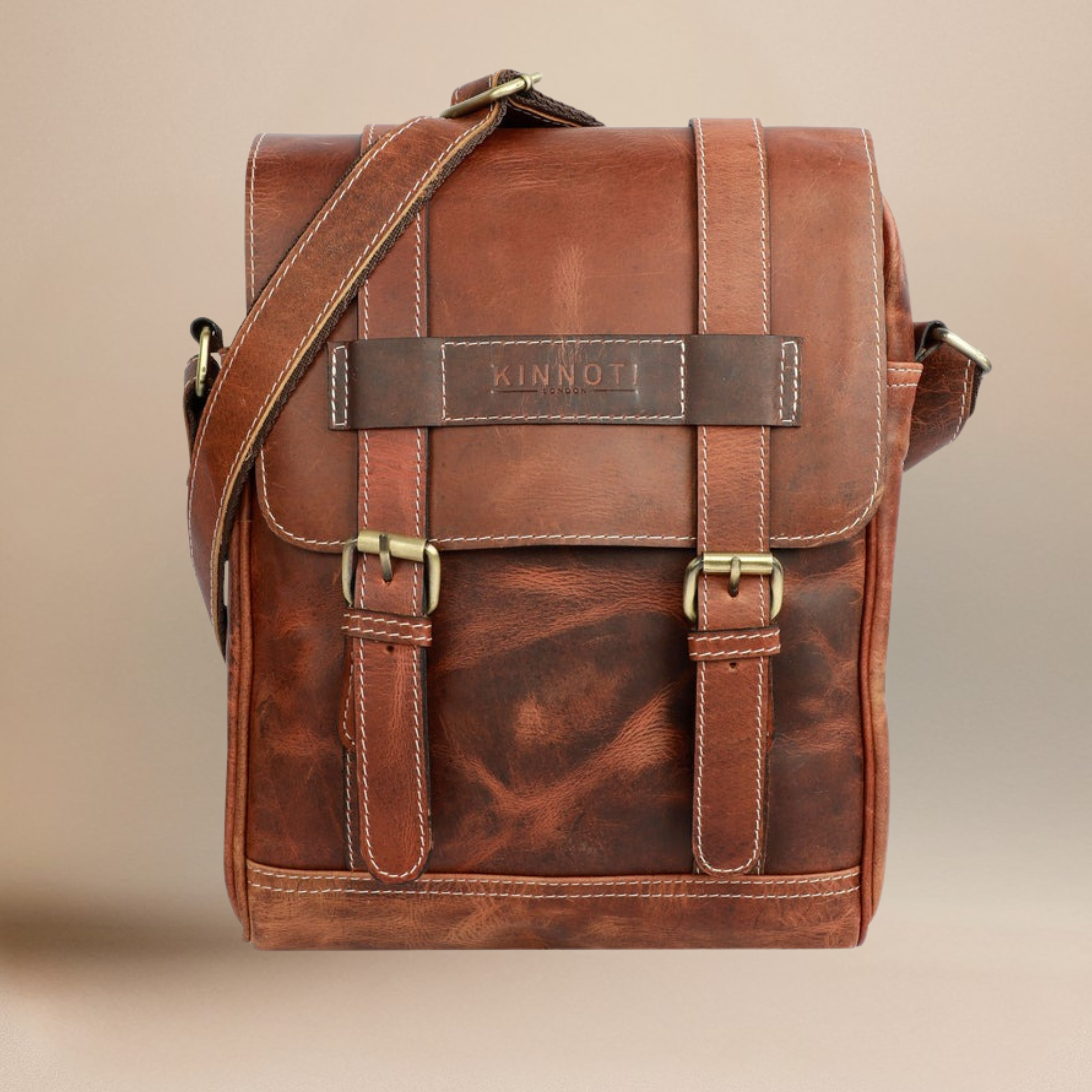 Stanford Genuine Leather Messenger Bag