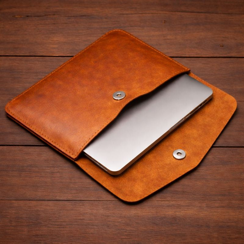 Kinnoti Tan Crunch Laptop Sleeve