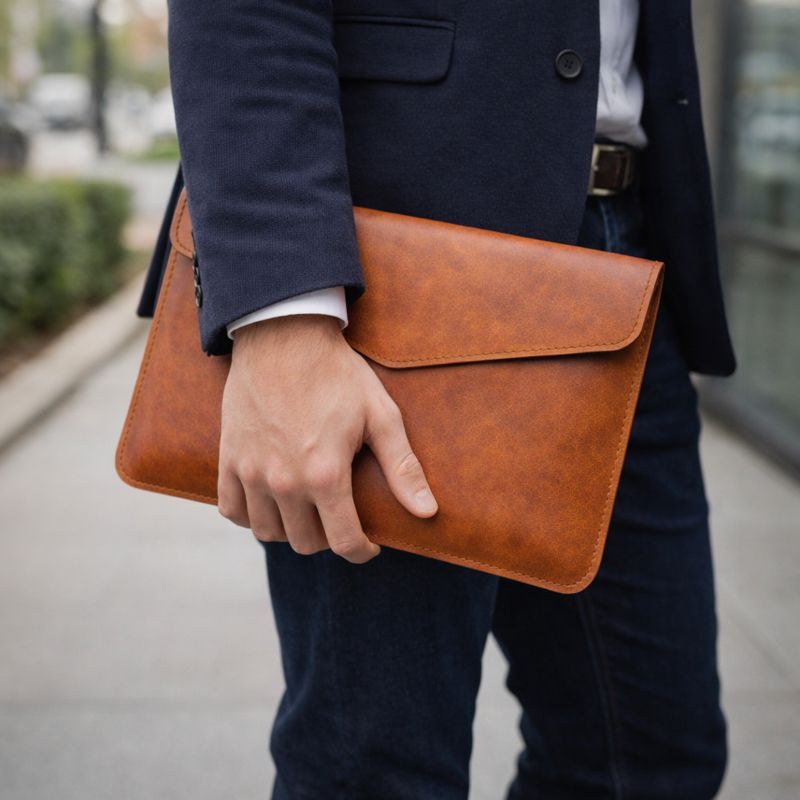 Kinnoti Tan Crunch Laptop Sleeve