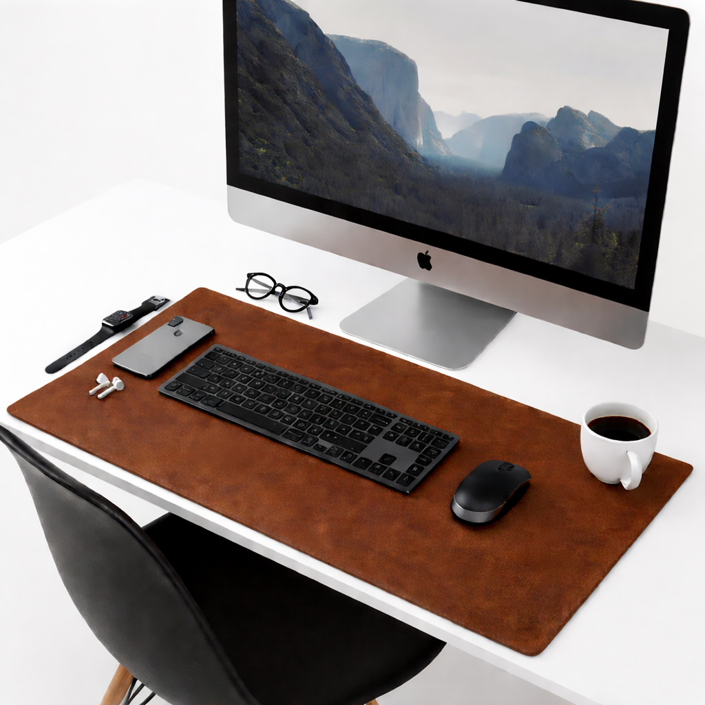 Kinnoti Tan Minimalist Deskmat