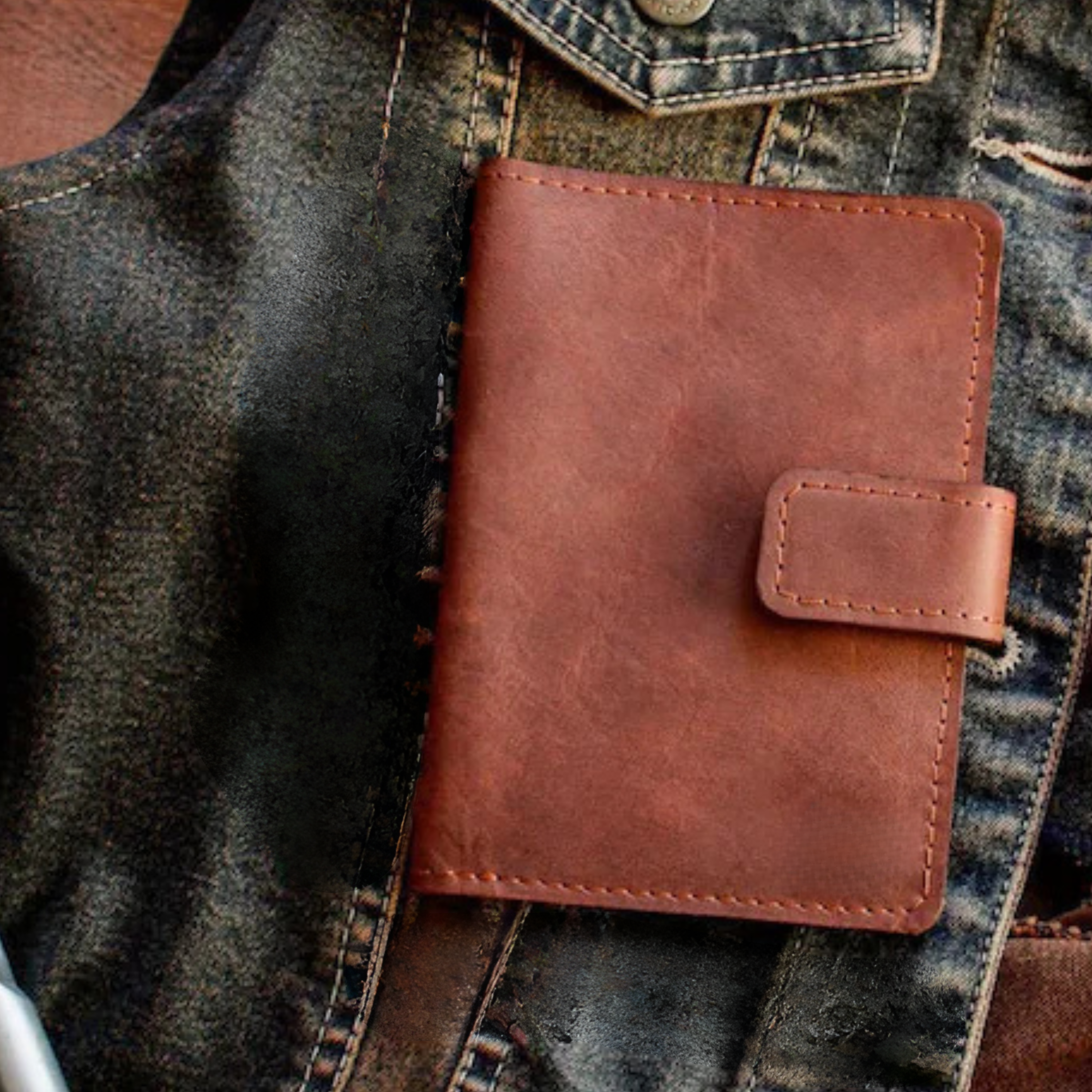 Kinnoti Timeless Leather Passport Holder