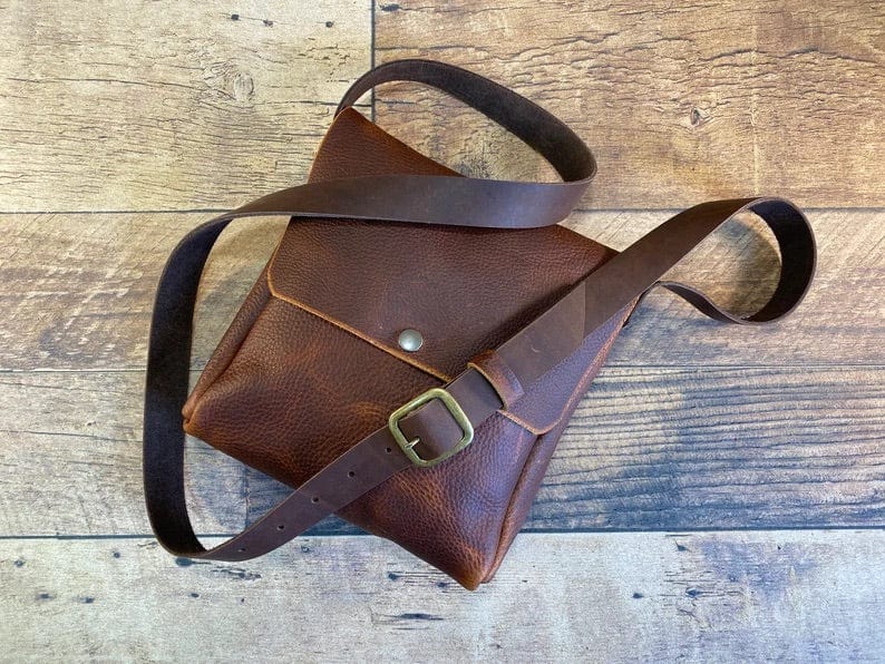 Craftshades – 13″10 Handcrated Leather Women's Sling Bag | 100% Genuine  Leather - CraftShades
