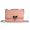 Load image into Gallery viewer, kinnoti vegan sling bag Pink Metallic Push-Lock Sling Bag