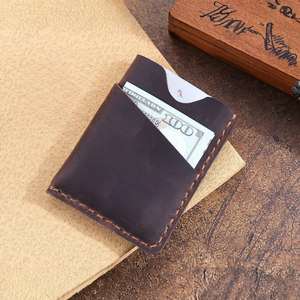 Kinnoti Wallet Brown Leather Slim Wallet