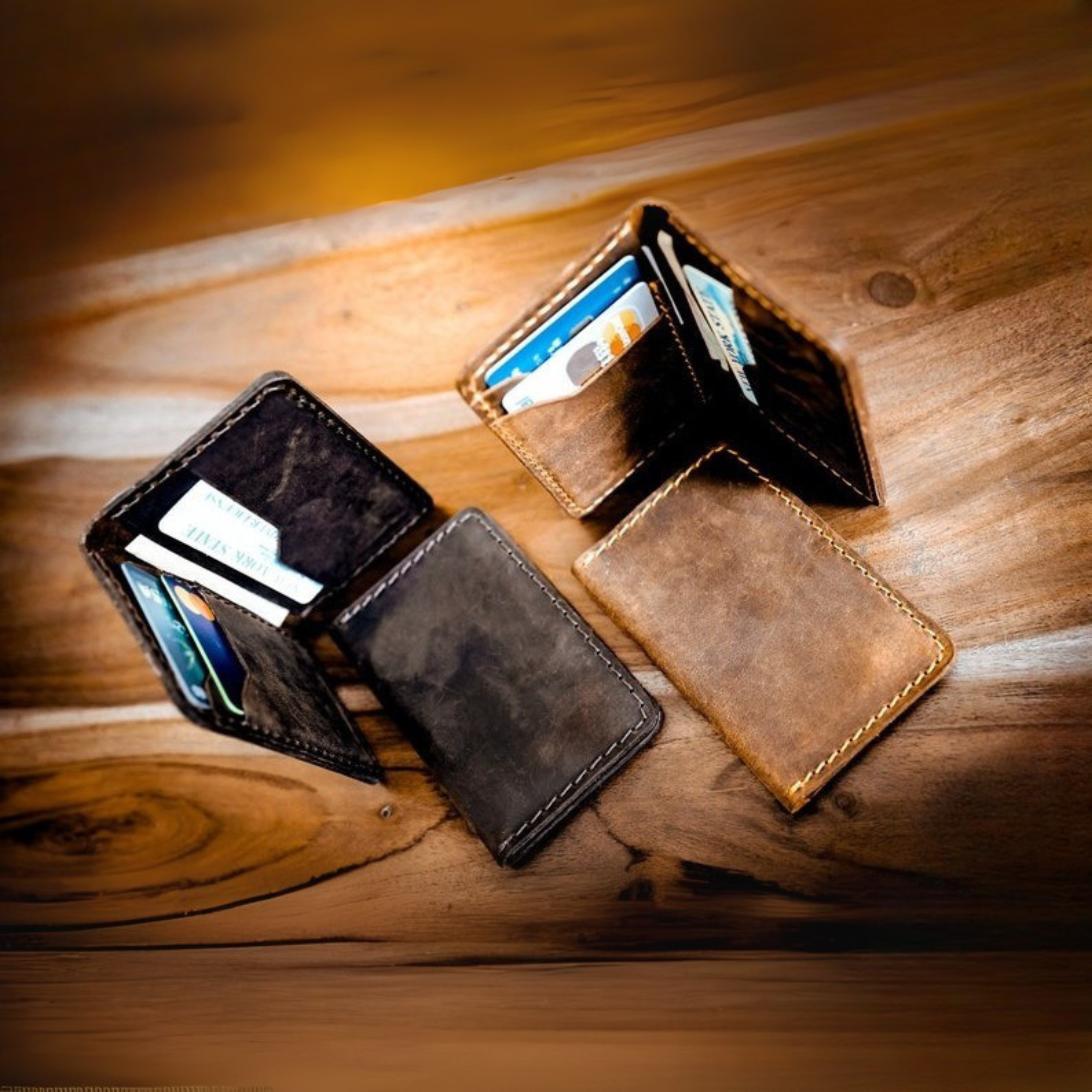 Kinnoti Wallet Slim Leather Wallet