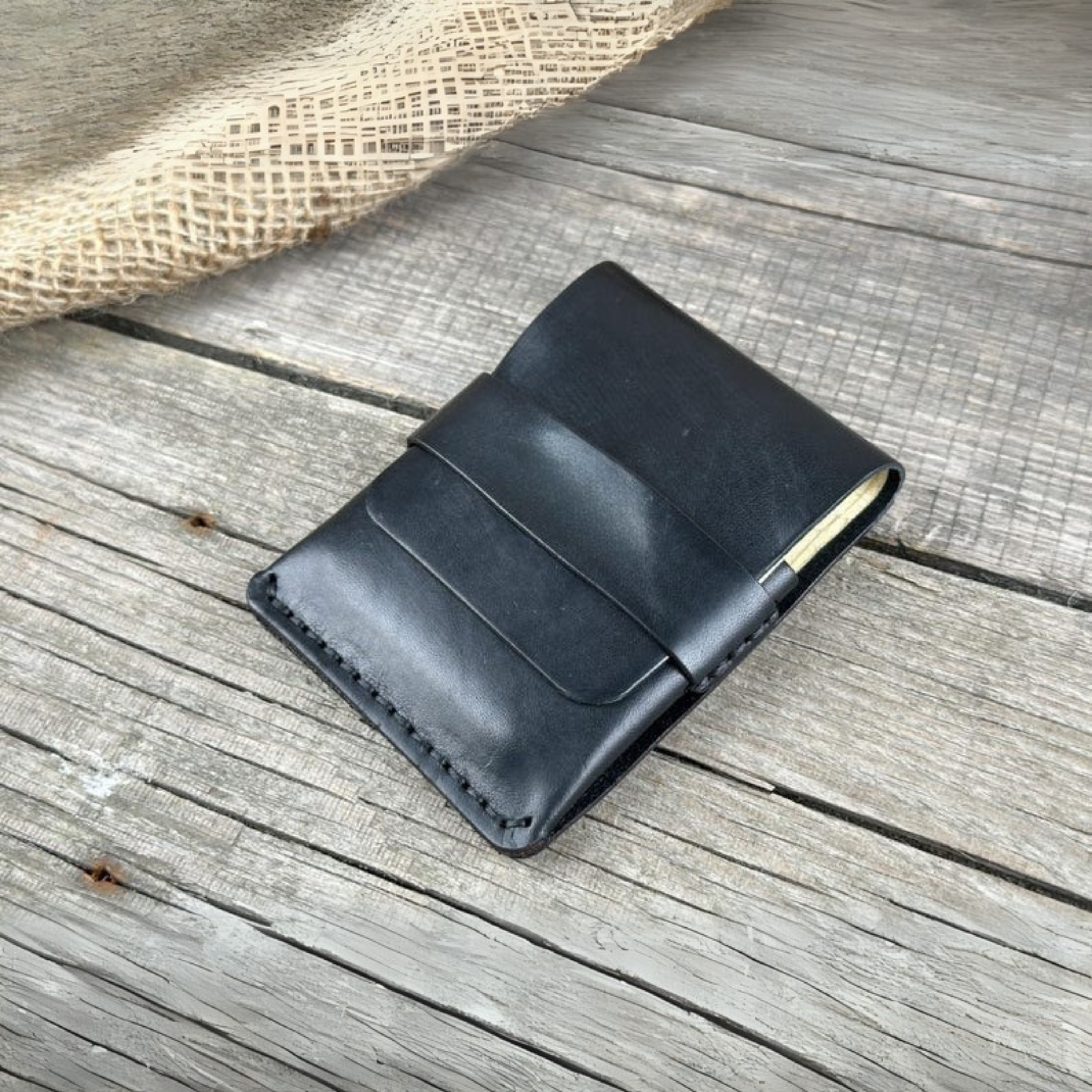 Kinnoti Wallet Slim Leather Wallet - Minimalist Card Holder